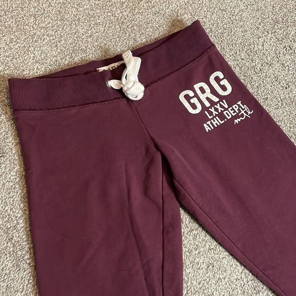 Garage Pants - Maroon Garage sweatpants